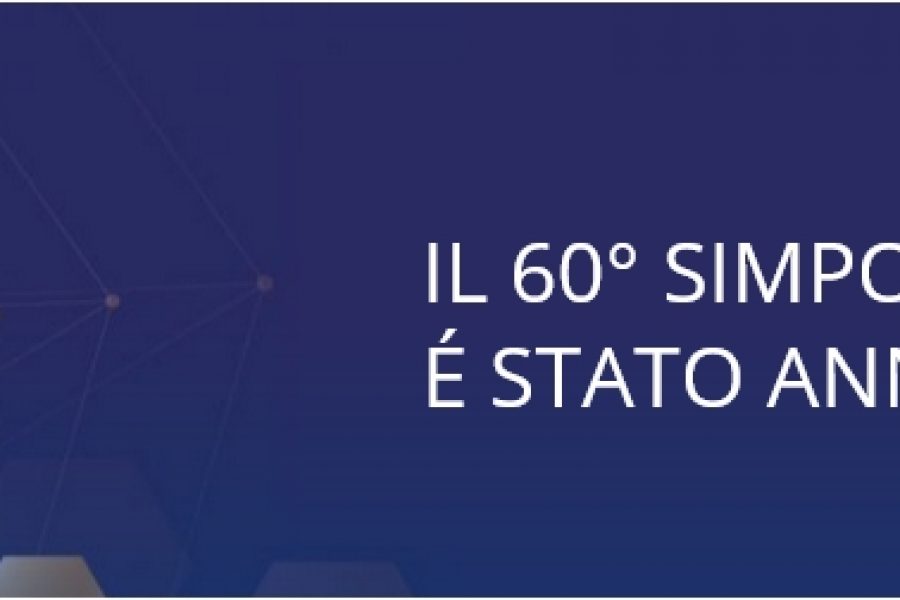 ANNULLAMENTO 60° SIMPOSIO AFI