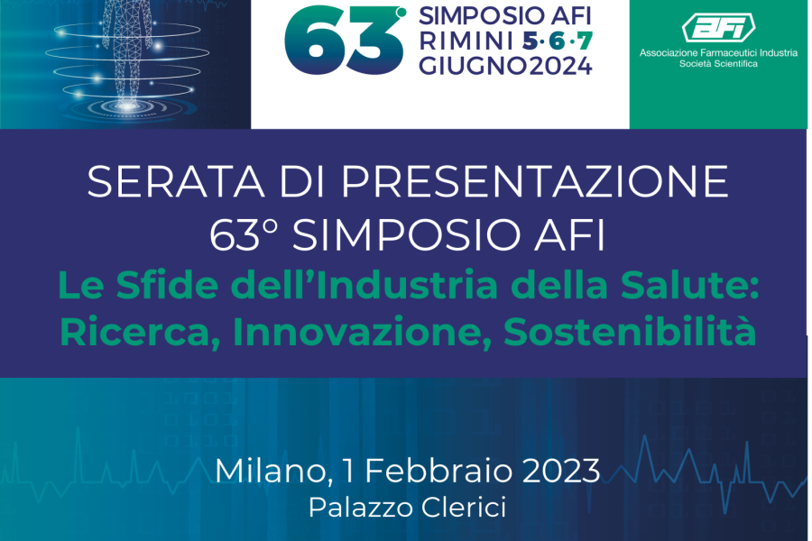 63° SIMPOSIO AFI – SERATA DI PRESENTAZIONE