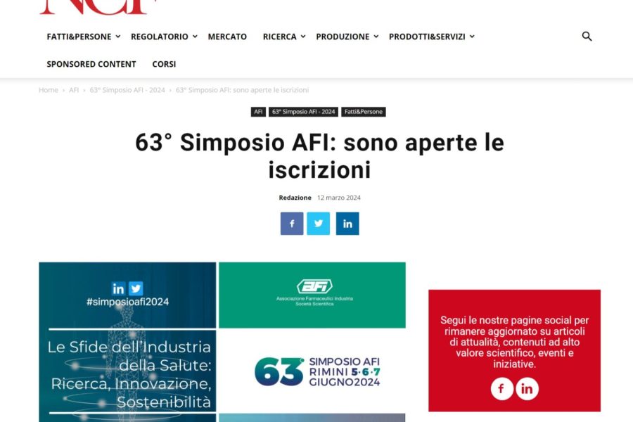 NCF – ARTICOLO