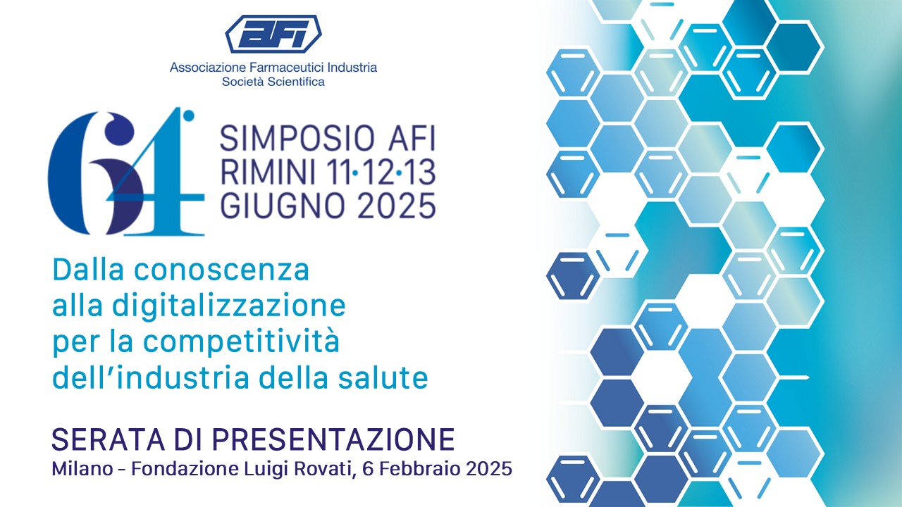 64° SIMPOSIO AFI – SERATA DI PRESENTAZIONE – Milano, 6 Febbraio 2025