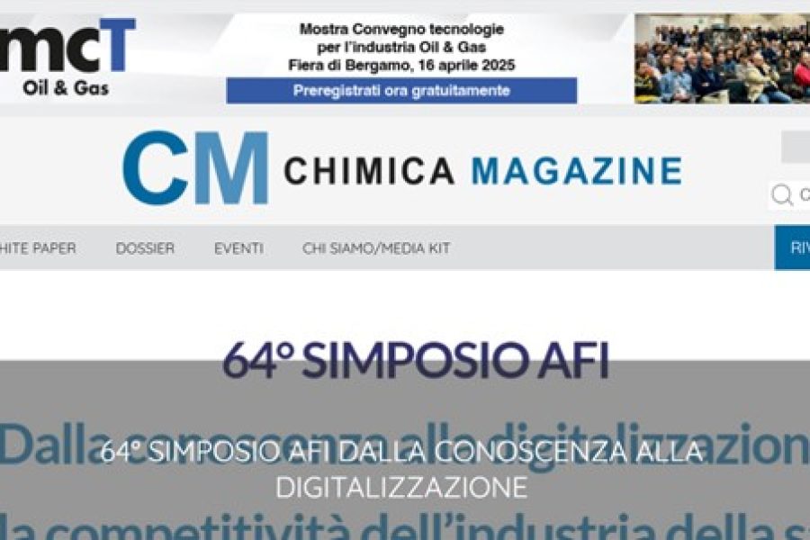 CHIMICA MAGAZINE – ARTICOLO