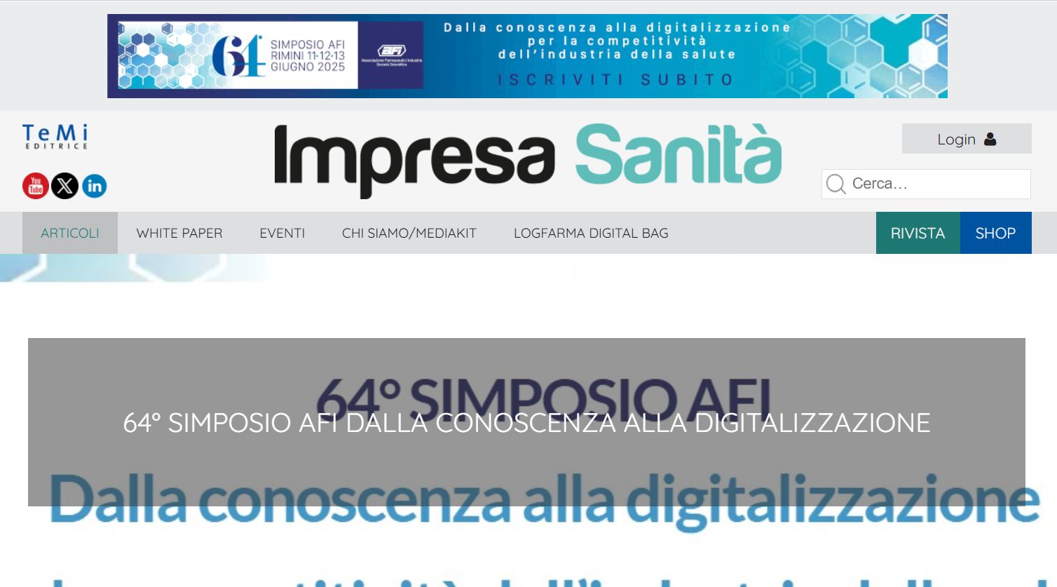 IMPRESA SANITÀ – ARTICOLO